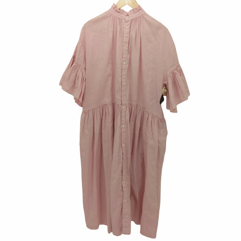 ネストローブ nest Robe UPCYCLELINO リネンワンピース レディース FREE