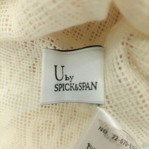 ユーバイスピックアンドスパン U by SPICK&SPAN フラワーレースセーラーカラープルオーバー レディース