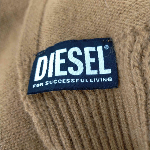 ディーゼル DIESEL ウールマフラー オールドイングリッシュ ちぎれ加工 メンズ ONE SIZE