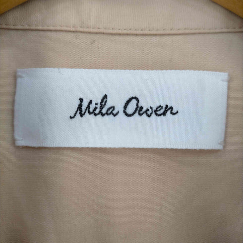 ミラオーウェン Mila Owen ヘムデザインボタンダウンシャツ レディース JPN:1