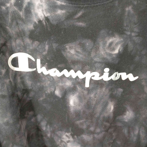 チャンピオン Champion REVERSE WEAVE ロゴプリントタイダイ染めスウェット メンズ JPN:M