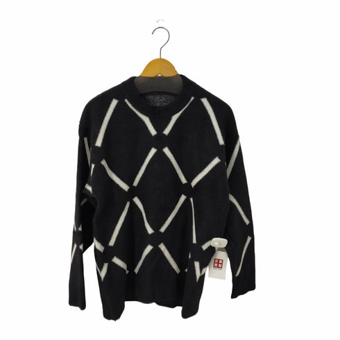 MODEFREAK ラインデザインニット 韓国 モード メンズ ONE SIZE