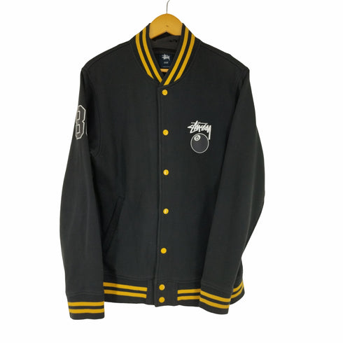 ステューシー Stussy Black 8Ball Varsity Jacket メンズ JPN:M