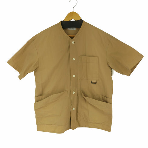 ジャーナルスタンダードレリューム JOURNAL STANDARD relume UTILITY POCKET ノーカラービッグシャツ メンズ JPN:M