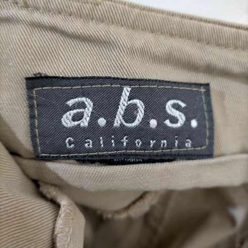 a.b.s california 42TALONジップ ギャザーフレアスカート レディース
