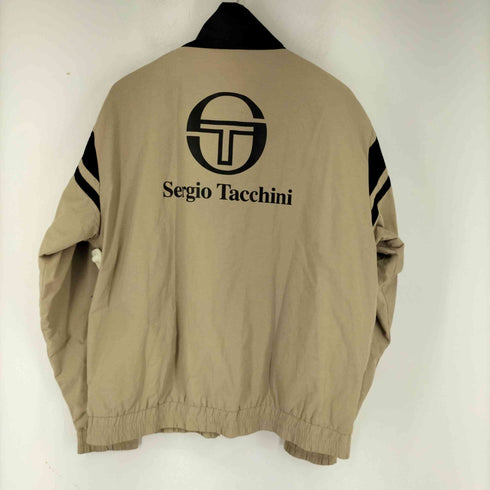 セルジオタッキーニ SERGIO TACCHINI Windbreaker Jacket ロゴ刺繍 バイカラー ナイロンジャケット メンズ JPN:XL