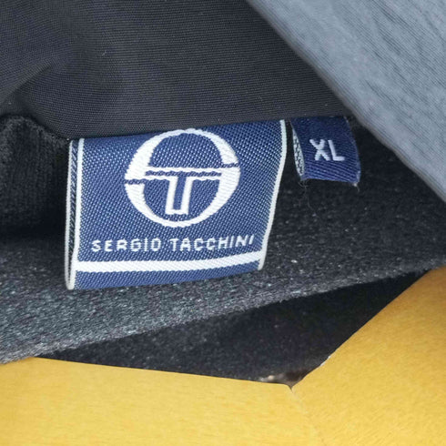 セルジオタッキーニ SERGIO TACCHINI Windbreaker Jacket ロゴ刺繍 バイカラー ナイロンジャケット メンズ JPN:XL