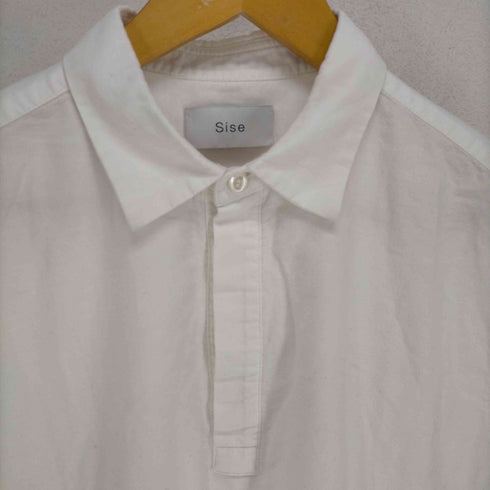 シセ Sise フロントスリットロングシャツ メンズ