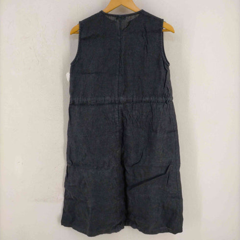 フォグリネンワーク fog linen work ノースリーブリネンワンピース レディース