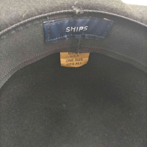 シップス SHIPS USA製 つば広 フェルト ハット レディース ONE SIZE
