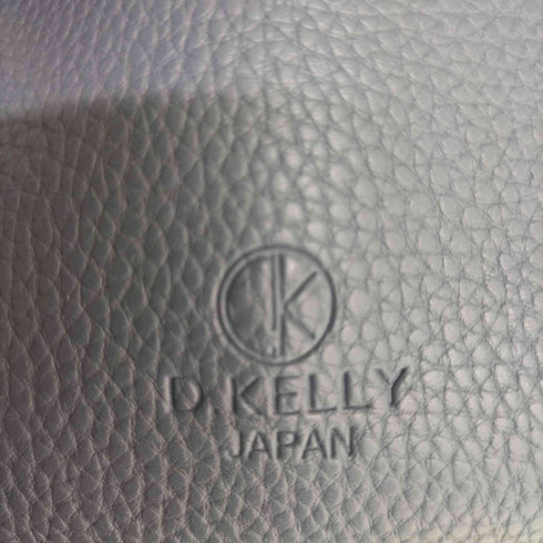 ディー ケリー D.KELLY ロゴ エンボス シボレザー ハンドバッグ レディース