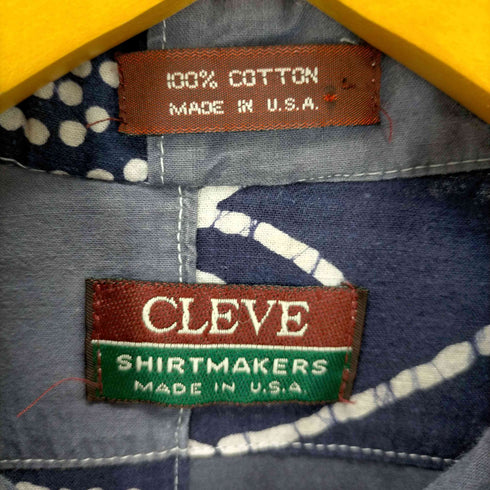 - CLEVE USA製パッチワークシャツ メンズ