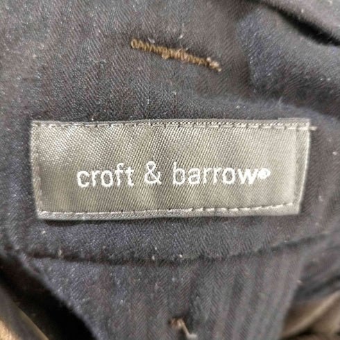クラフトアンドバロー Croft&Barrow 2タックコーデュロイパンツ メンズ W34