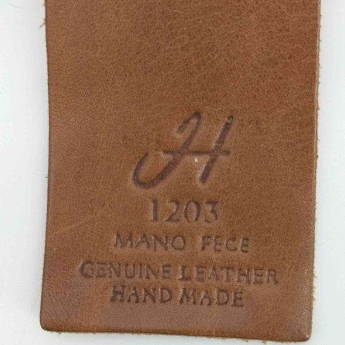 マノフェス H 1203 MANO FECE GENUINE LEATHER HAND MADE レザーショルダーバッグ メンズ