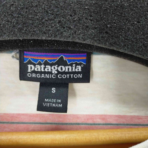パタゴニア patagonia 17年製 マルチカラーボーダーTシャツ SQUEAKY CLEAN POCKET T-SHIRT メンズ import:S