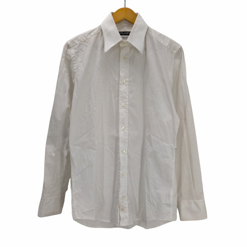 ドルチェアンドガッバーナ DOLCE&GABBANA L/S SLIM FIT レギュラーカラーシャツ メンズ US:40