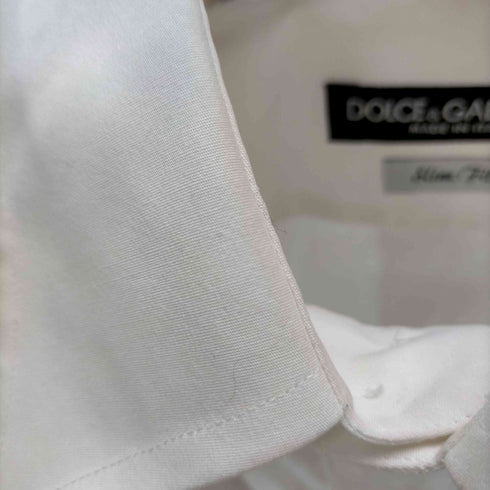 ドルチェアンドガッバーナ DOLCE&GABBANA L/S SLIM FIT レギュラーカラーシャツ メンズ US:40