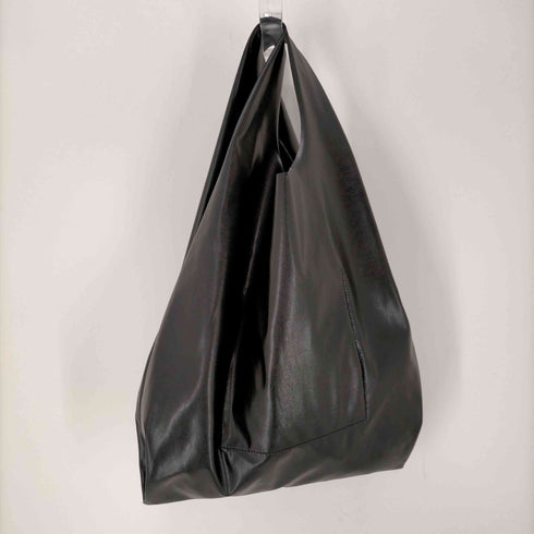 ズッカ ZUCCa フェイクレザーロゴプリントトートバッグ メンズ ONE SIZE
