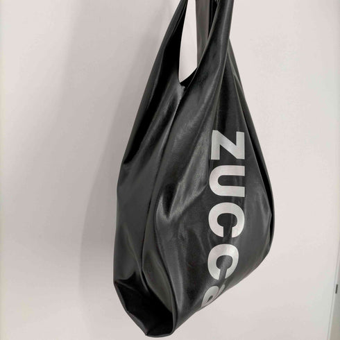 ズッカ ZUCCa フェイクレザーロゴプリントトートバッグ メンズ ONE SIZE