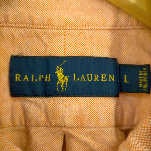 ラルフローレン RALPH LAUREN ポニー刺繍 BDシャツ メンズ import:L