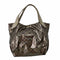 ラシット russet モノグラム 総柄 トートバッグ シャイニー ゴールド レディース ONE SIZE