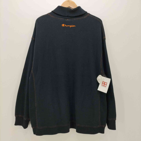 チャンピオン Champion ステッチデザイン タートルネック スウェット メンズ import:L