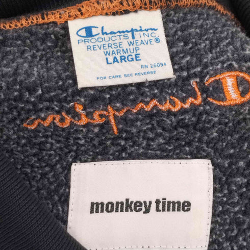 チャンピオン Champion ステッチデザイン タートルネック スウェット メンズ import:L