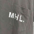 エムエイチエル マーガレットハウエル MHL. MARGARET HOWELL ロゴプリント クルーネックTシャツ メンズ import:L