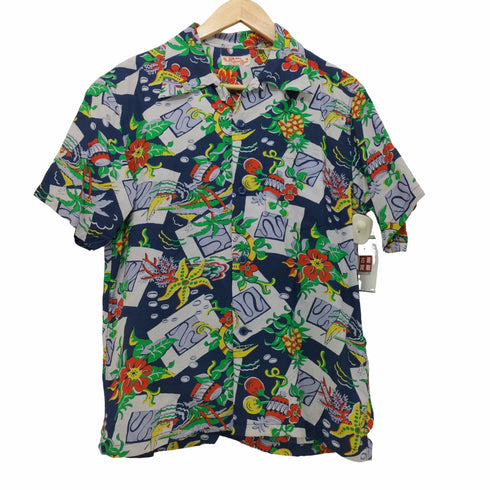 サンサーフ SUN SURF S/S RAYON HAWAIIAN SHIRT ALOHA HAWAII アロハシャツ メンズ import:S