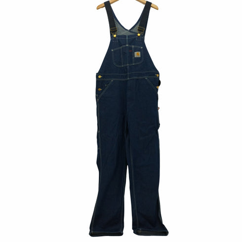 カーハートワークインプログレス Carhartt WIP BIB OVERALL チュニジア製 デニムオーバーオール メンズ 30×32