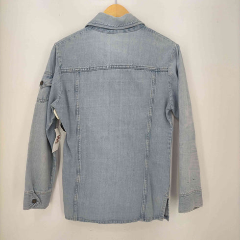 リーバイス Levis 70S 刻印73 オレンジタブ デニムオープンカラーシャツ シガレットポケット メンズ