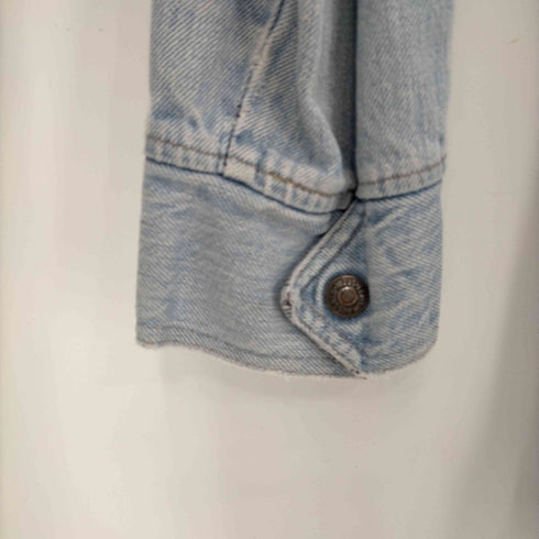 リーバイス Levis 70S 刻印73 オレンジタブ デニムオープンカラーシャツ シガレットポケット メンズ
