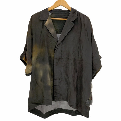 ユリウス JULIUS DELATED;期 ABSTRACT PRINT LOOSE SHIRT メンズ JPN:2