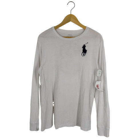 ポロラルフローレン POLO RALPH LAUREN ビッグポニー刺しゅう ナンバリング ロングカットソー メンズ JPN:XL