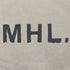 エムエイチエル マーガレットハウエル MHL. MARGARET HOWELL ロゴプリント リネントートバッグ メンズ