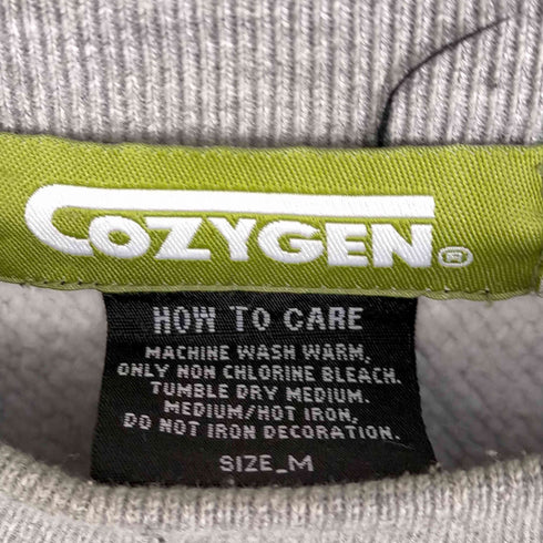 COZYGEN 恐竜プリントクルーネックスウェット メンズ JPN:M