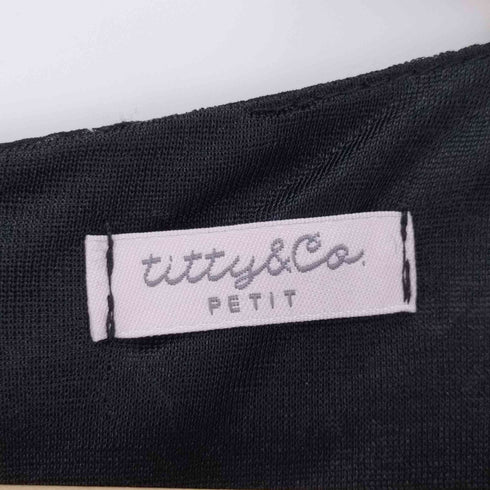 ティティアンドコー titty&Co 総柄 レース マキシ ワンピース レディース