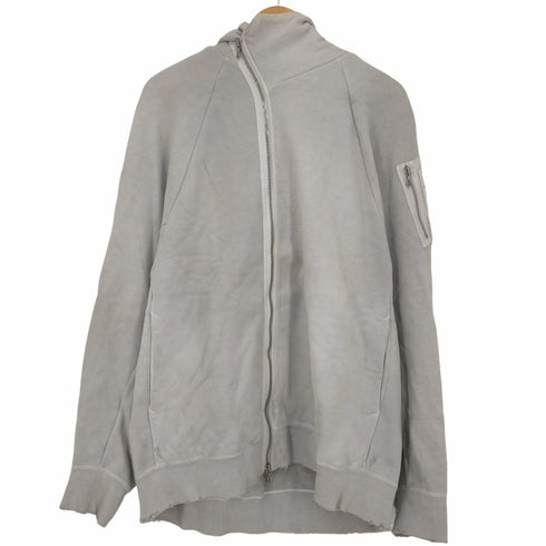 ユリウス JULIUS COTTON HEAVY SWEAT DAMAGE MA-1 STYLE HOODIE メンズ JPN:2