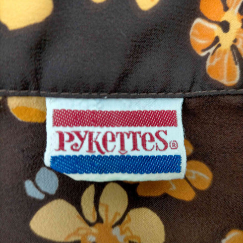 フルギ PYKETTES 70S 花柄 開襟 長袖ブラウス メンズ