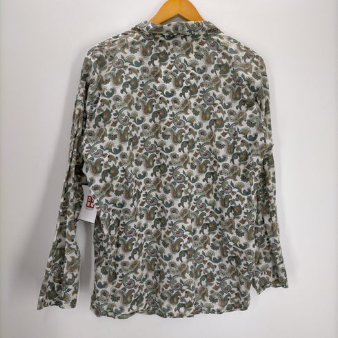 フルギ PLEETWAY VINTAGE ペイズリー柄 パジャマシャツ メンズ
