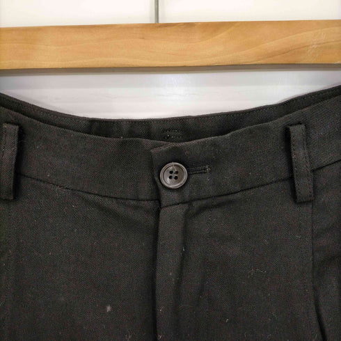 ブラックコムデギャルソン BLACK COMME des GARCONS 09SS ウールギャバ タックサルエルパンツ メンズ JPN:S