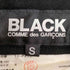 ブラックコムデギャルソン BLACK COMME des GARCONS 09SS ウールギャバ タックサルエルパンツ メンズ JPN:S