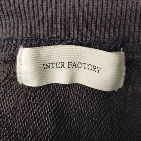 インターファクトリー INTER FACTORY ヘビーウェイトラグランスリーブルーズスウェット メンズ JPN:L