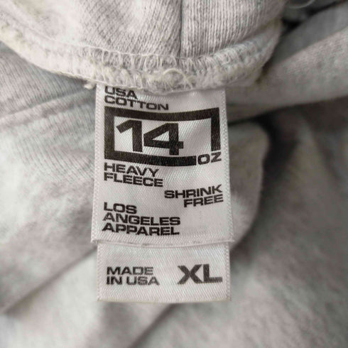 ロサンゼルスアパレル LOS ANGELES APPAREL 14oz heavy weight hoodie ヘビーウェイトパーカー メンズ JPN:XL