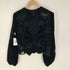 ザラ ZARA 花柄 ベロアトップス レディース import:XS