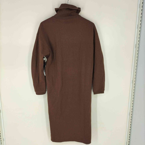 ユニクロユー UNIQLO U ブラッシュドジャージータートルネックワンピース レディース JPN:S