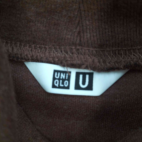 ユニクロユー UNIQLO U ブラッシュドジャージータートルネックワンピース レディース JPN:S