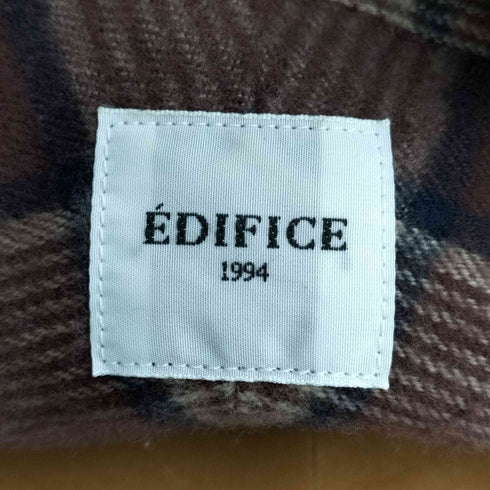 エディフィス EDIFICE フランネル L/S シャツ メンズ JPN:L