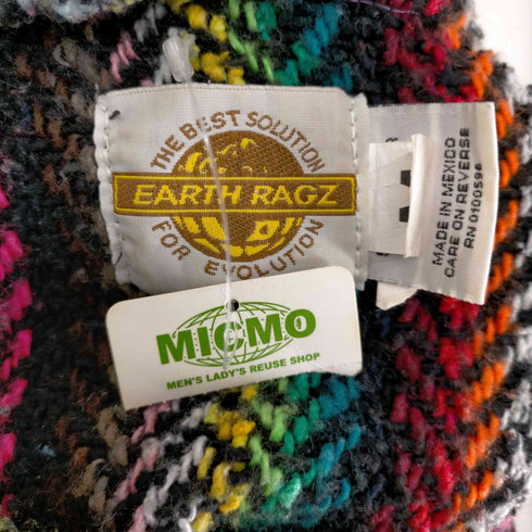 アースラグズ EARTH RAGZ マルチカラ―メキシカンパーカー レディース JPN:M