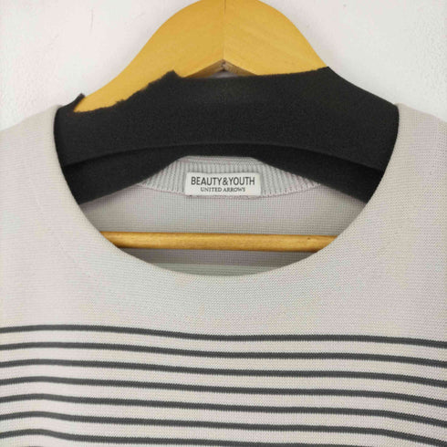 ビューティーアンドユースユナイテッドアローズ BEAUTY & YOUTH UNITED ARROWS コットンボーダーニット メンズ JPN:L